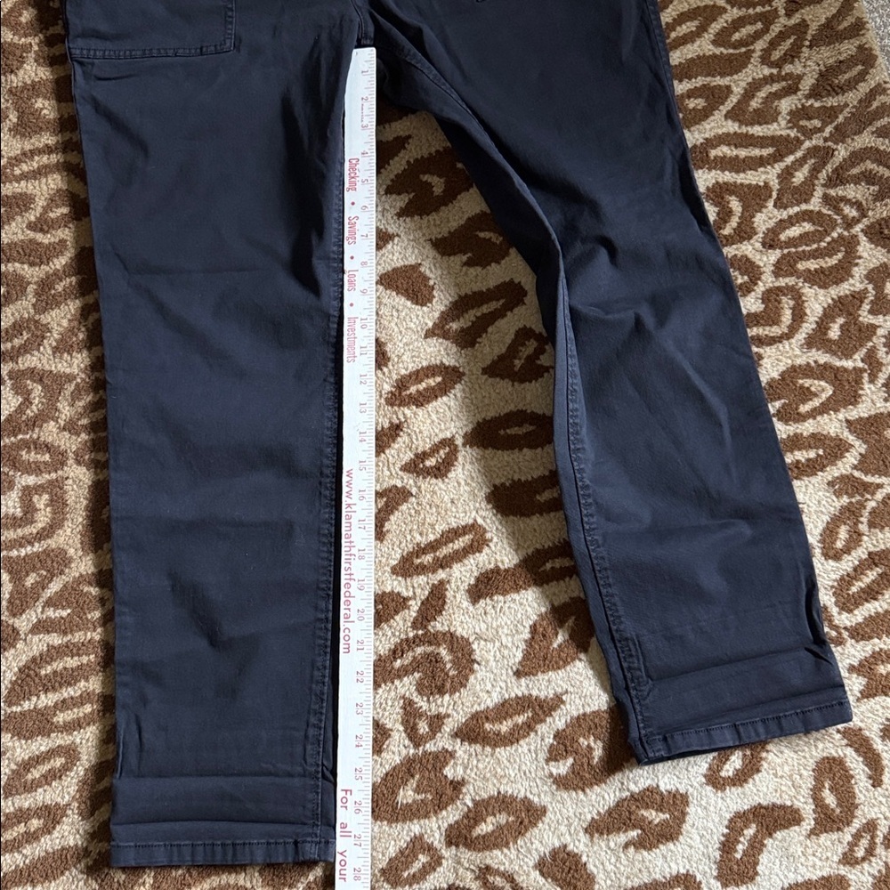 NWT Daily Ritual Chinos Womens 16 Black Business Casual Straight patch pockets - Picture 12 of 12